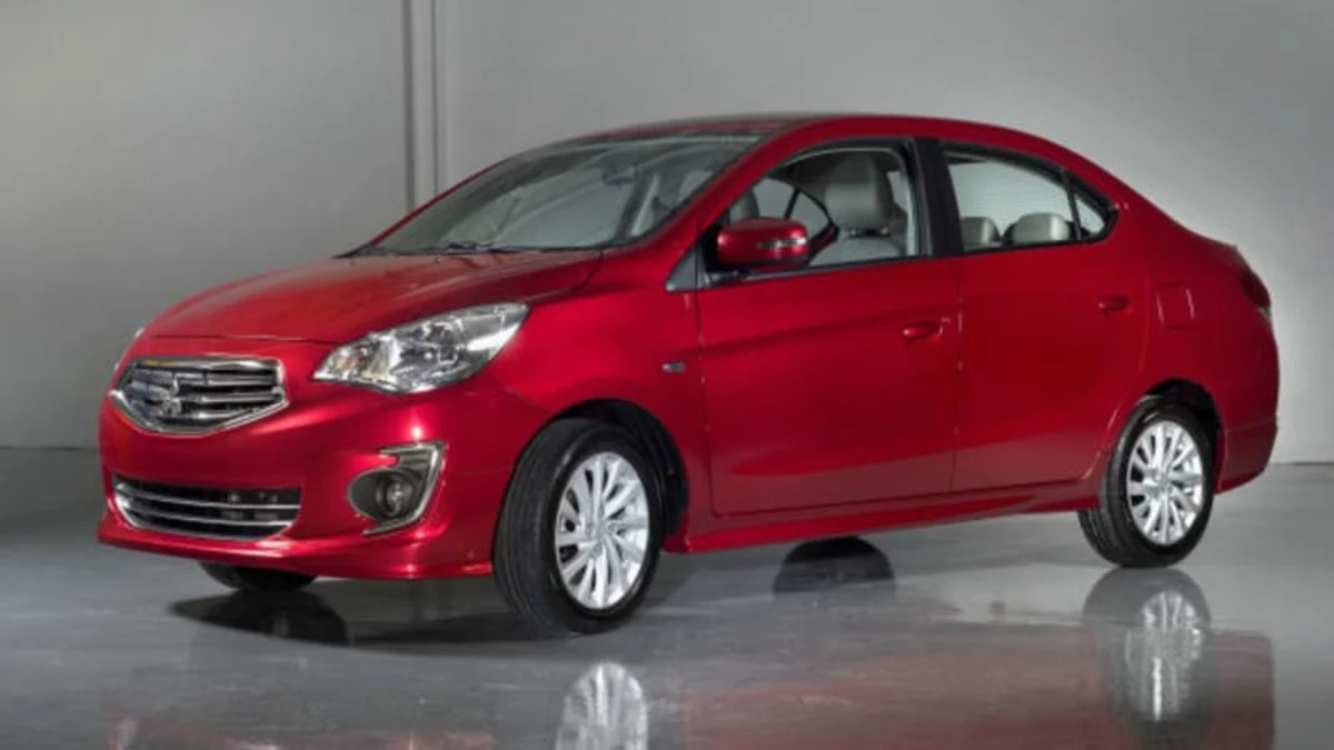 Mitsubishi Mirage G4 Sedan in Montreal could mean US debut soon