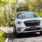 Subaru Forester Japan 2022 facelift exterior 03