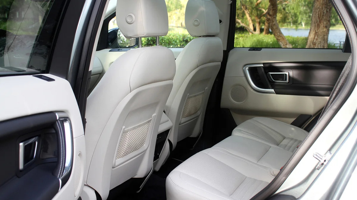2015 Land Rover Discovery Sport rear seats