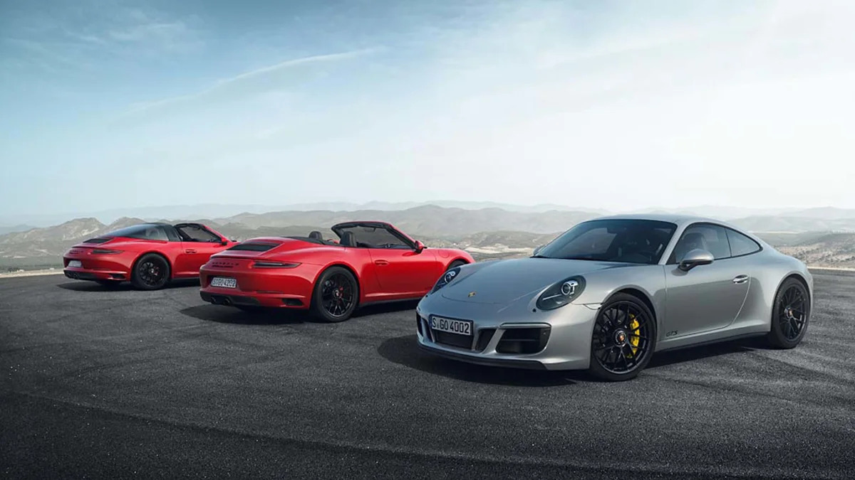 Porsche model line