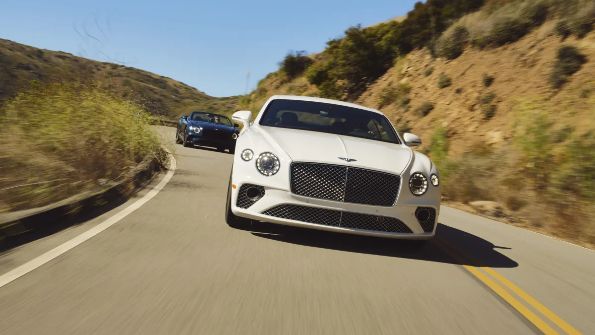 Bentley Continental GT Speed action front