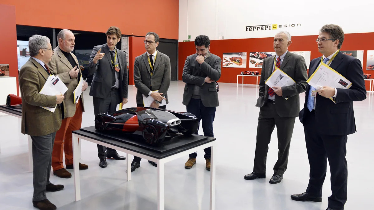 Ferrari Top Design School Challenge 2015 selection