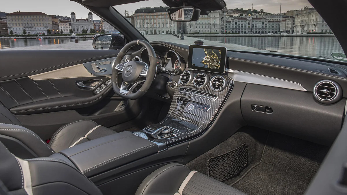 2017 Mercedes-AMG C63 S Cabriolet interior