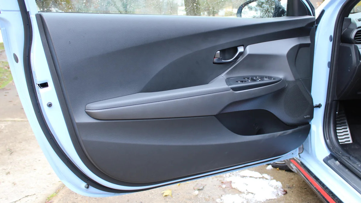 2022 Hyundai Veloster N - door panel