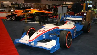 Race cars at Chicago Auto Show 2010