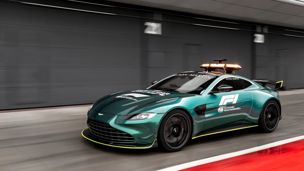 Aston Martin VantageOfficial Safety Car of Formula One12