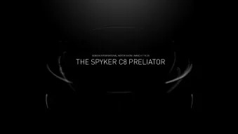 Spyker C8 Preliator teaser