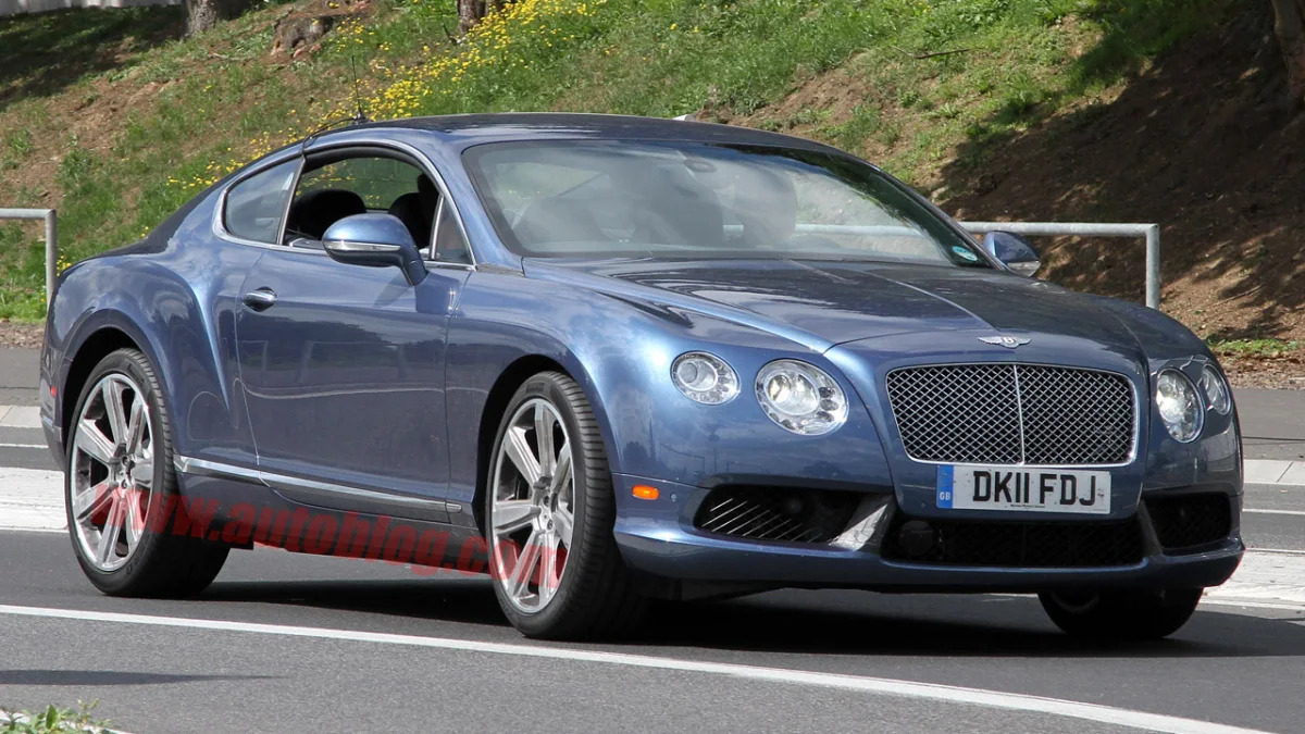 Bentley Continental GT Speed: Spy Shots