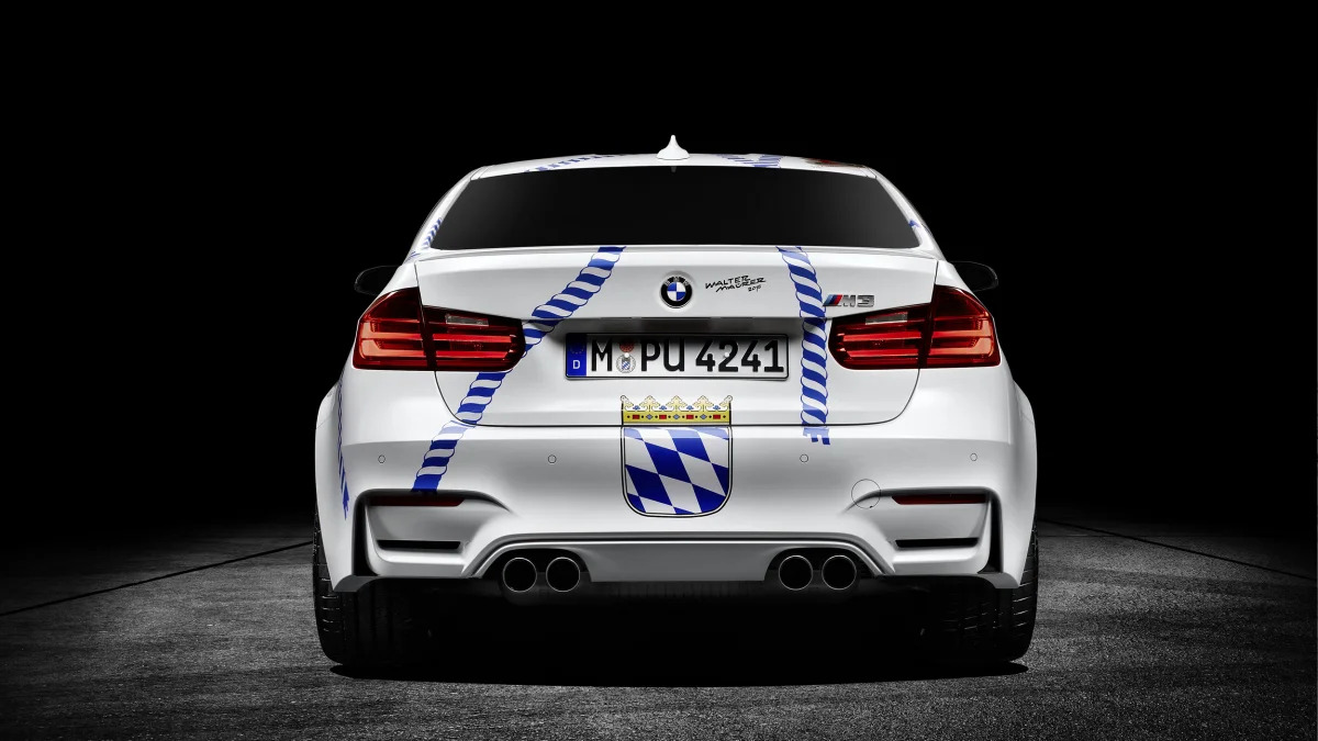 BMW M3 Munchner Wirte rear