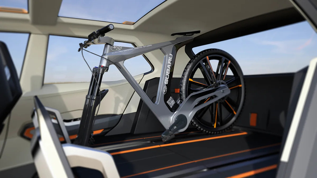 Subaru Viziv Future Concept interior bike