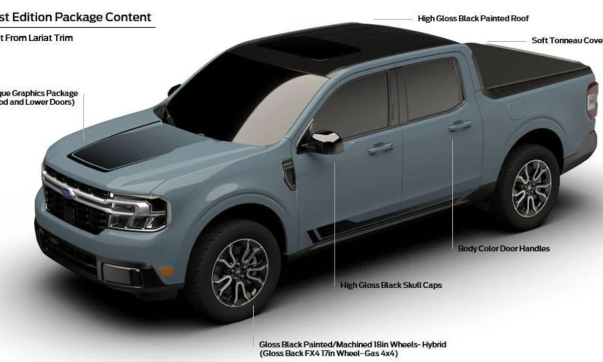 Ford Maverick First Edition revealed in marketing materials - Autoblog