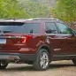 2016 Ford Explorer rear 3/4 view