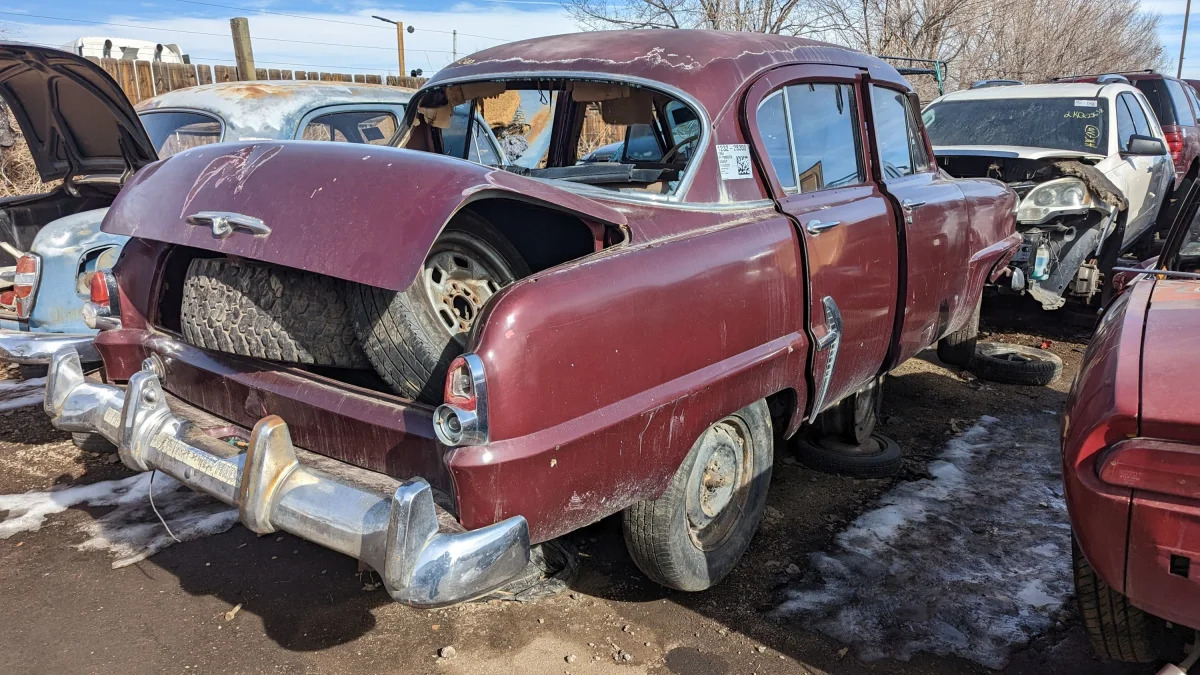 57 - 1954 Plymouth in Colorado junkyard - photo by Murilee Martin