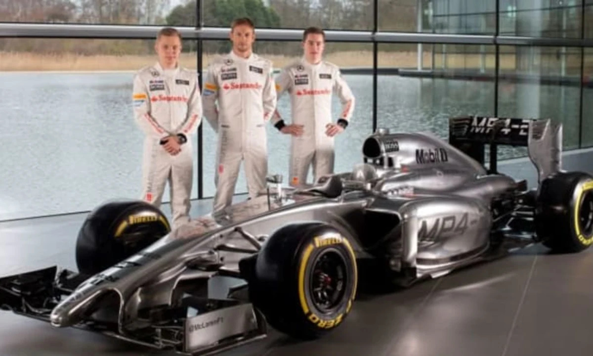McLaren reveals nostrilled MP4-29 F1 car for 2014 season