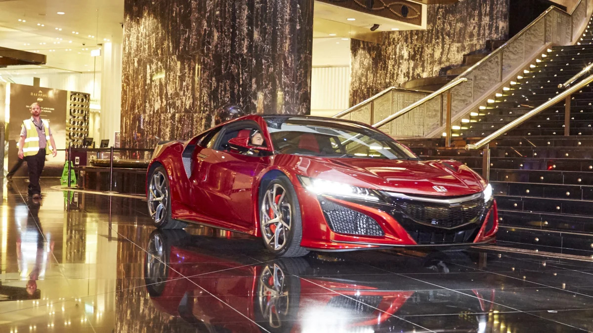 2017 Honda NSX at the Melbourne Crown casino