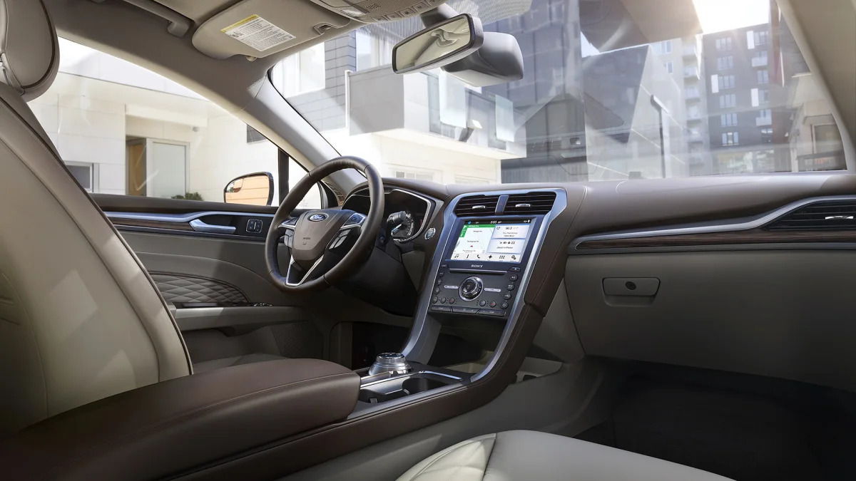 2017 Ford Fusion interior
