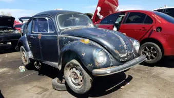 Junked 1971 Volkswagen Super Beetle