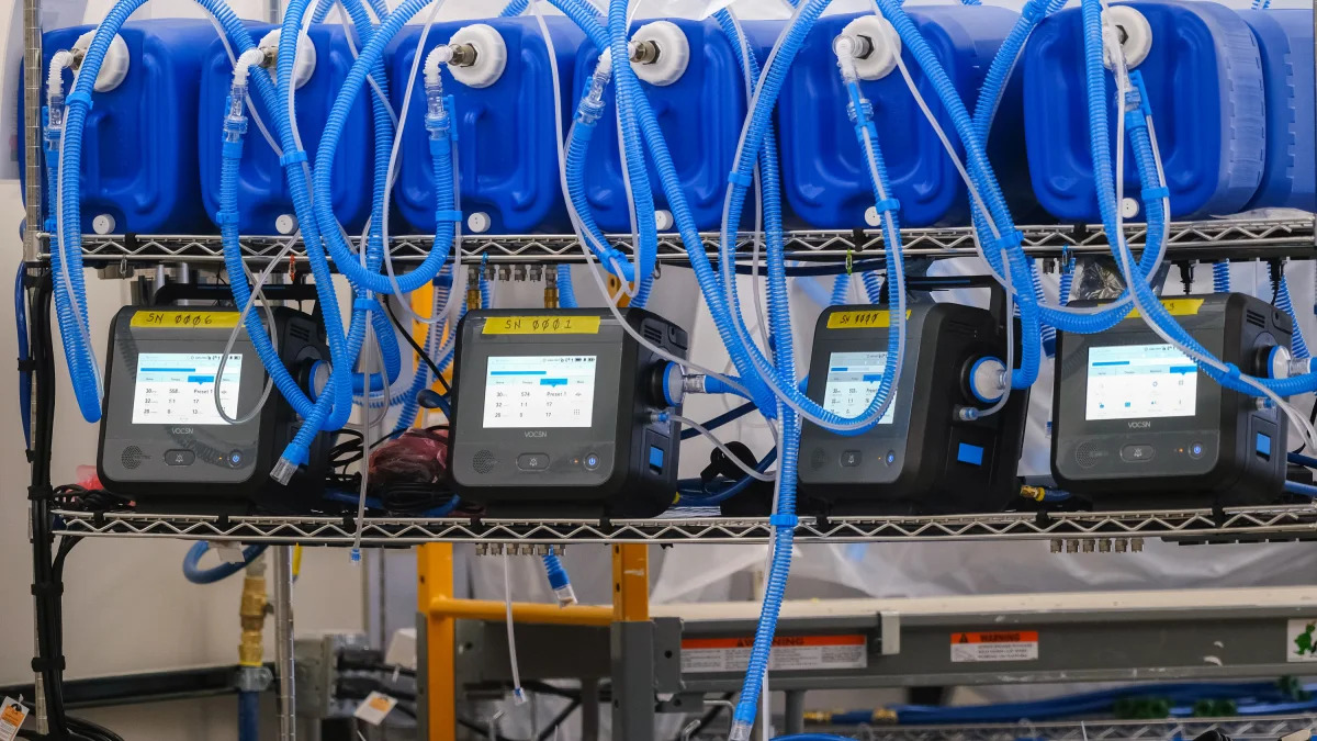 GM Kokomo Operations Builds Ventec Life Systems Ventilators