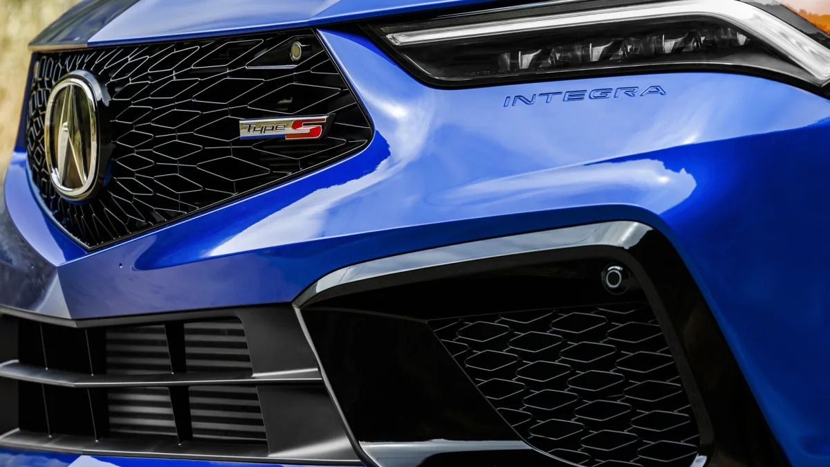 2024 Acura Integra Type S Apex Blue front aero