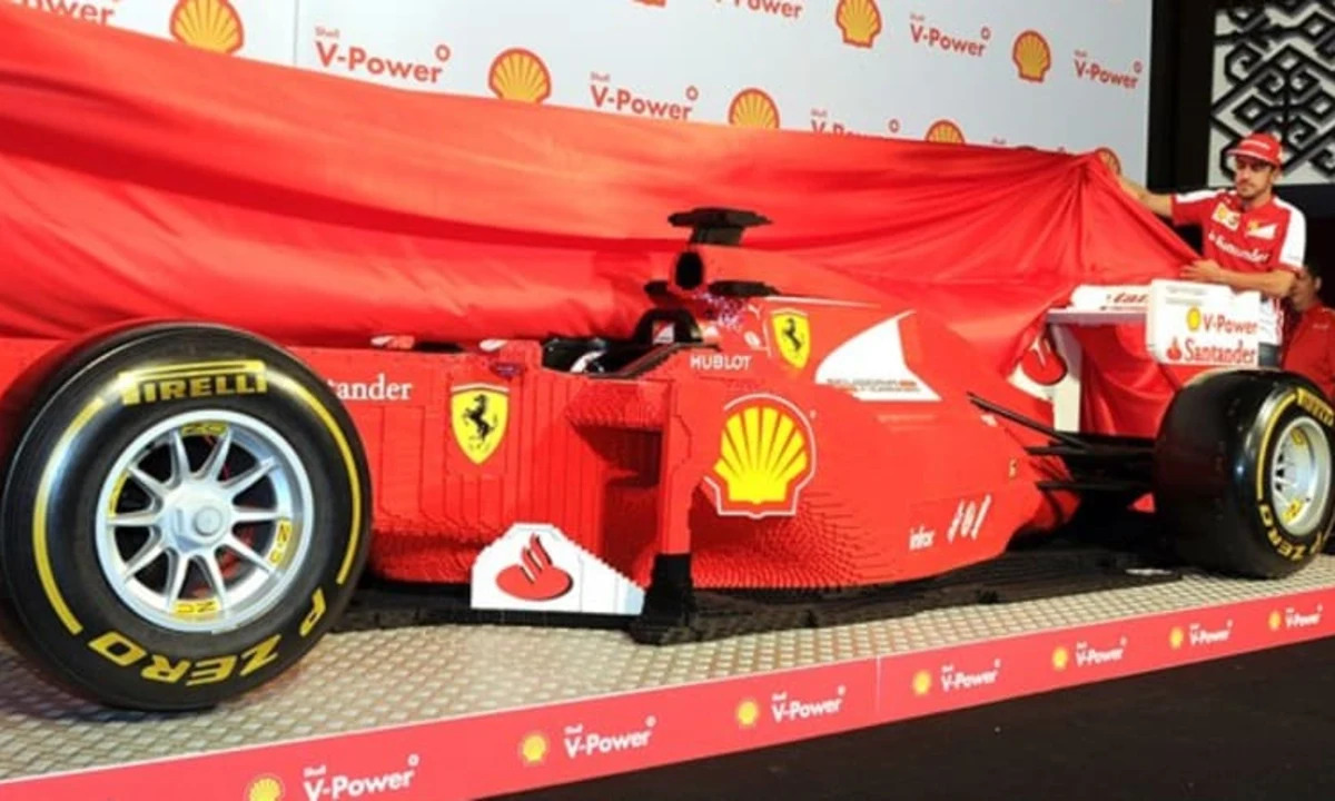 Lego Ferrari Formula 1 car unveiled in Australia - Autoblog