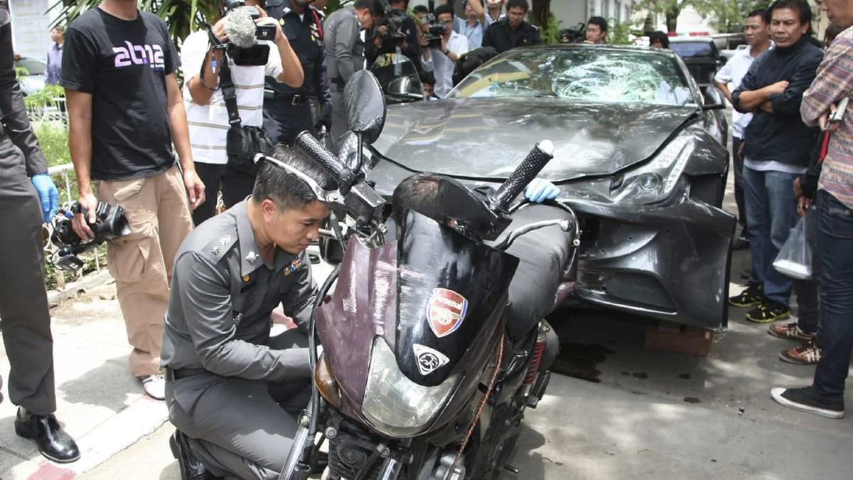 The Red Bull heir, a crashed car and the scandal that angered