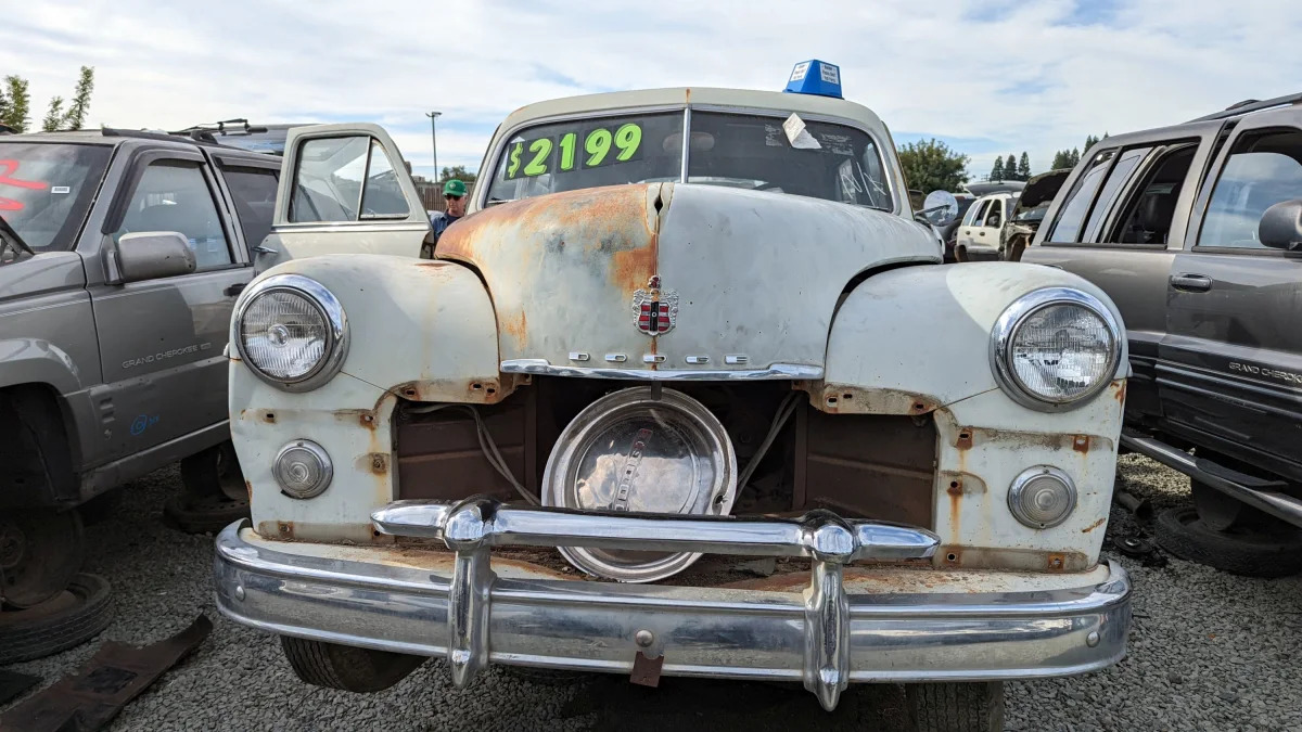 40 - 1949 Dodge Coronet in California junkyard - photo by Murilee Martin