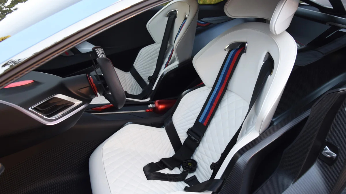 seats leather harness bmw m 3.0 csl hommage r