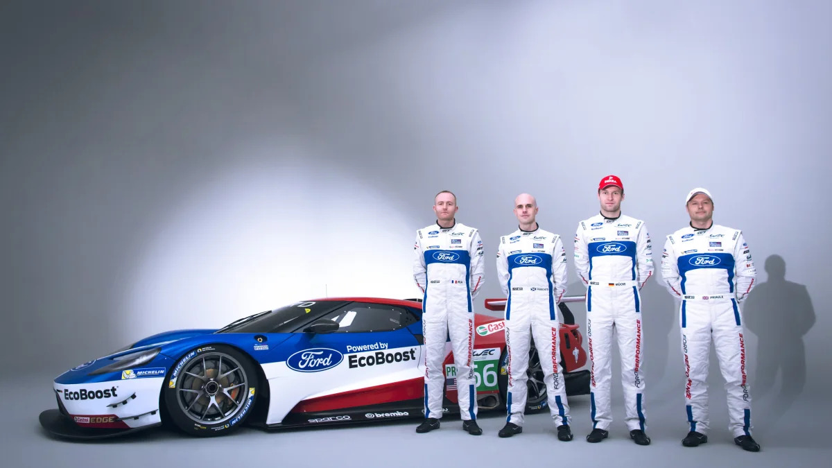 Ford GT FIA WEC drivers