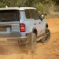 2024 Toyota Land Cruiser action rear off road
