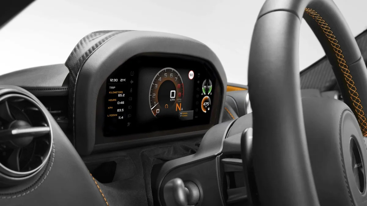 McLaren 720S interior