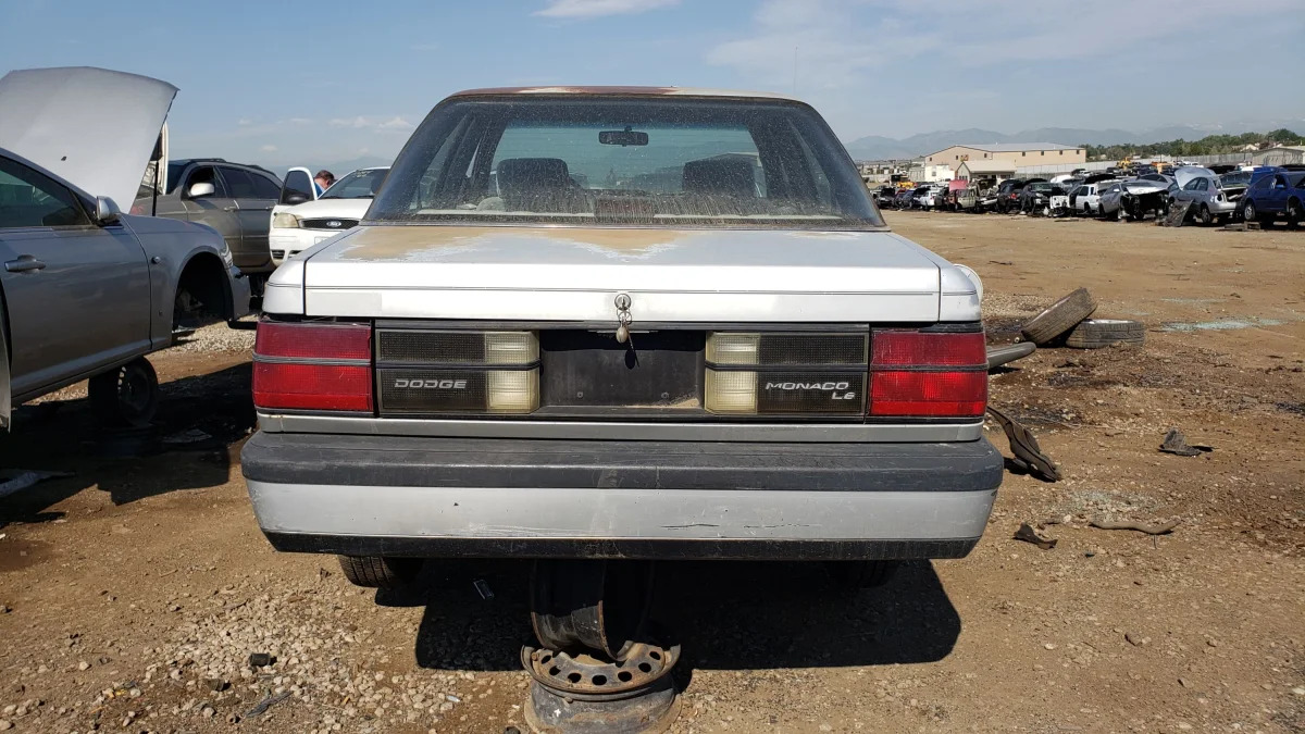 61 - 1991 Dodge Monaco in Colorado junkyard - Photo by Murilee Martin