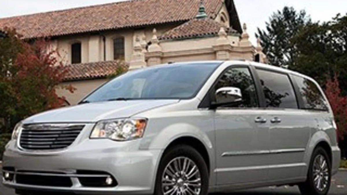 2013 Safest Minivans For Families