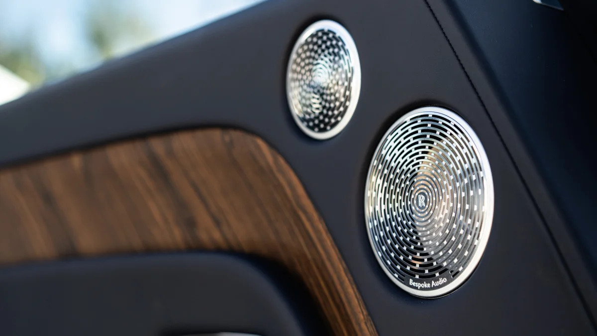 Rolls-Royce Spectre Bespoke Audio speakers