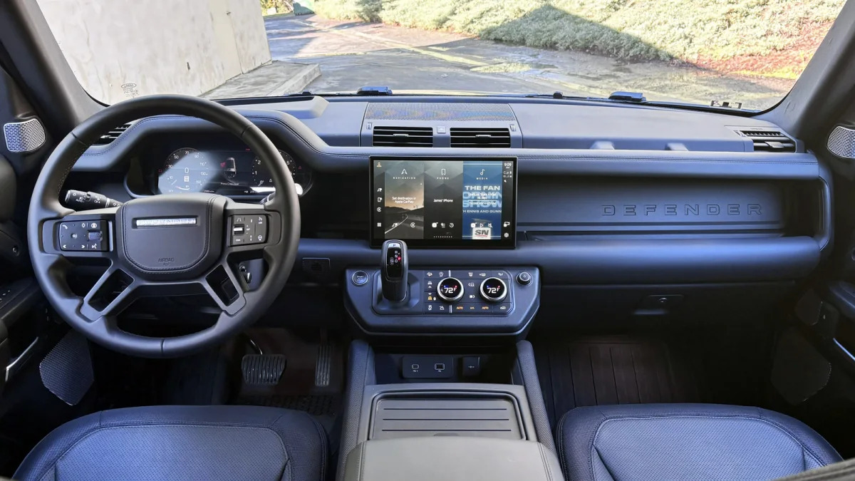 Land Rover Defender 130 Outbound interior