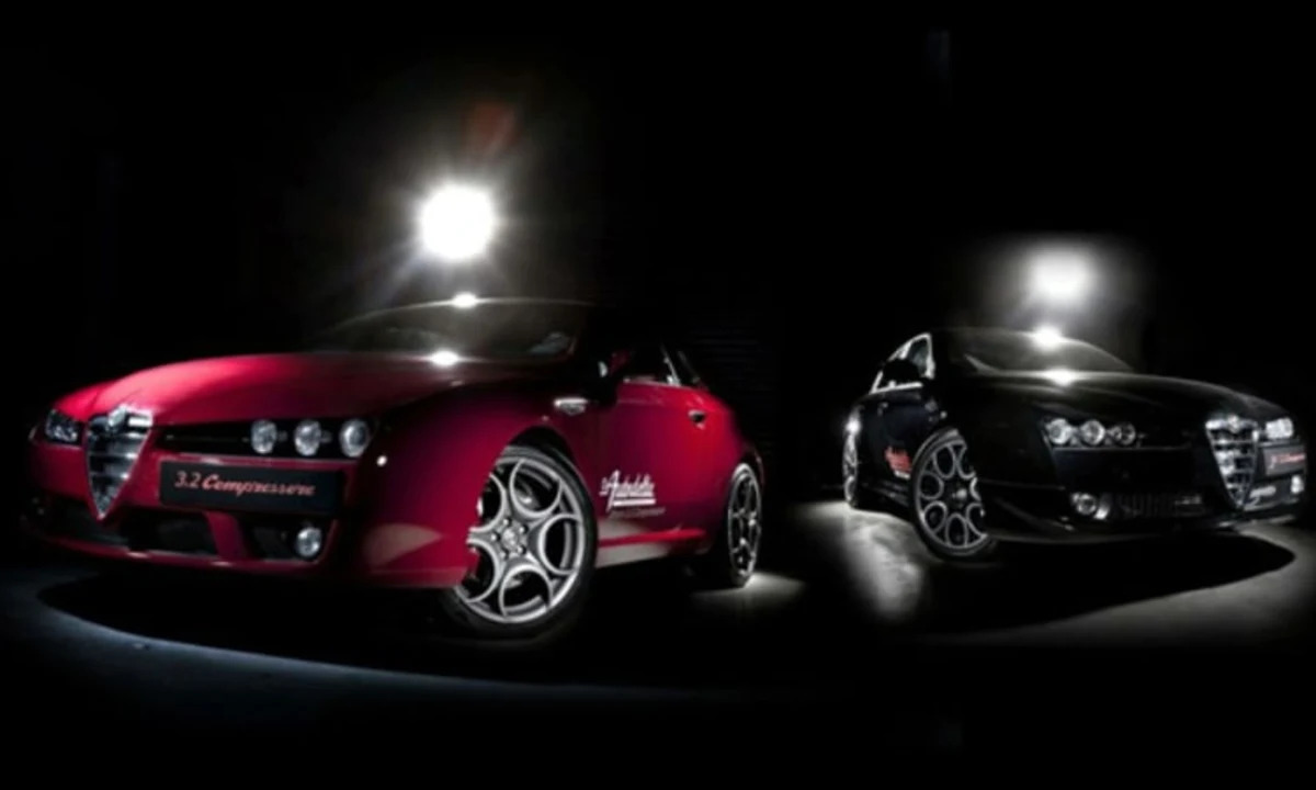 Besting Prodrive: Autodelta unveils tuned Alfa Brera S and 159 J4 3.2  Compressore at MPH09 - Autoblog