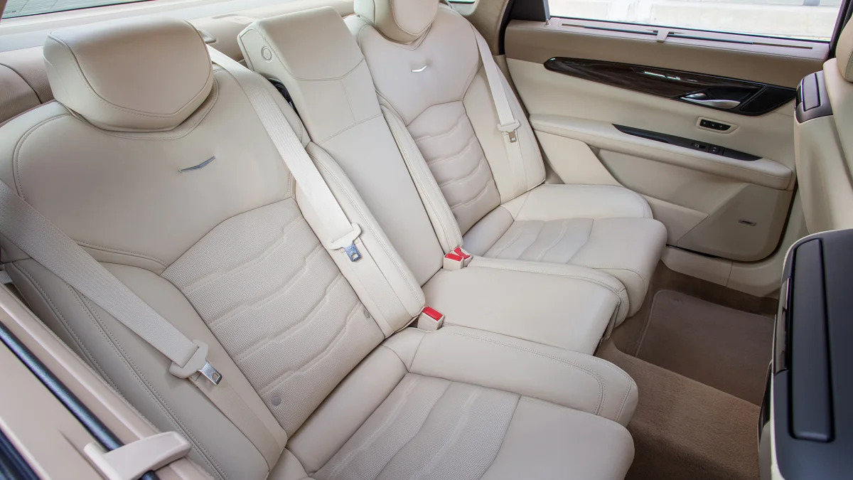 2016 Cadillac CT6 rear seats