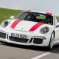 2016 Porsche 911R lead 2