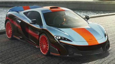 McLaren 675LT gets paint scheme from its dad