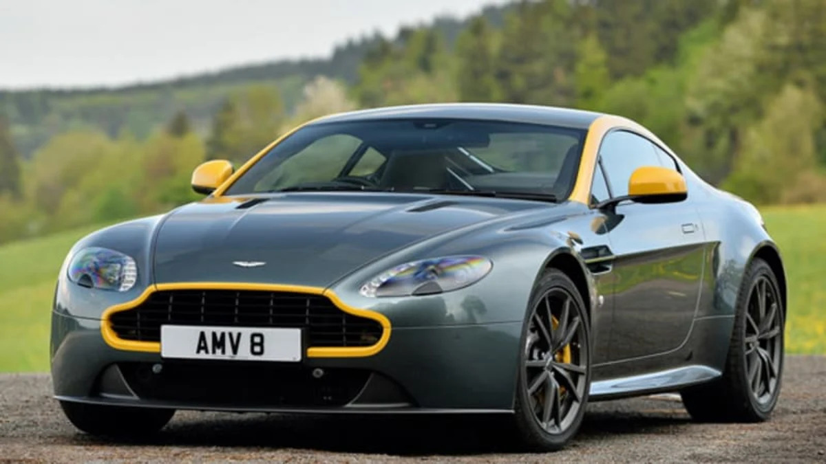 2015 Aston Martin V8 Vantage GT First Drive