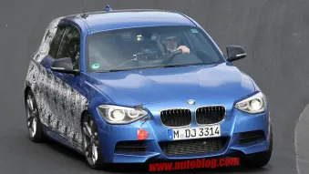 BMW M135i spy shot at the 'Ring
