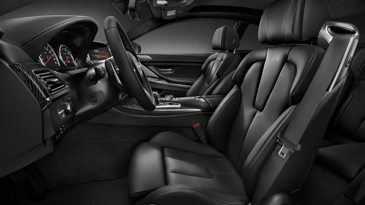 2016 BMW M6 with Competition Package interior seats