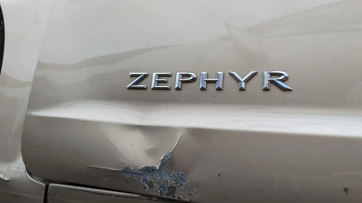 18 - 2006 Lincoln Zephyr in Colorado junkyard - photo by Murilee Martin