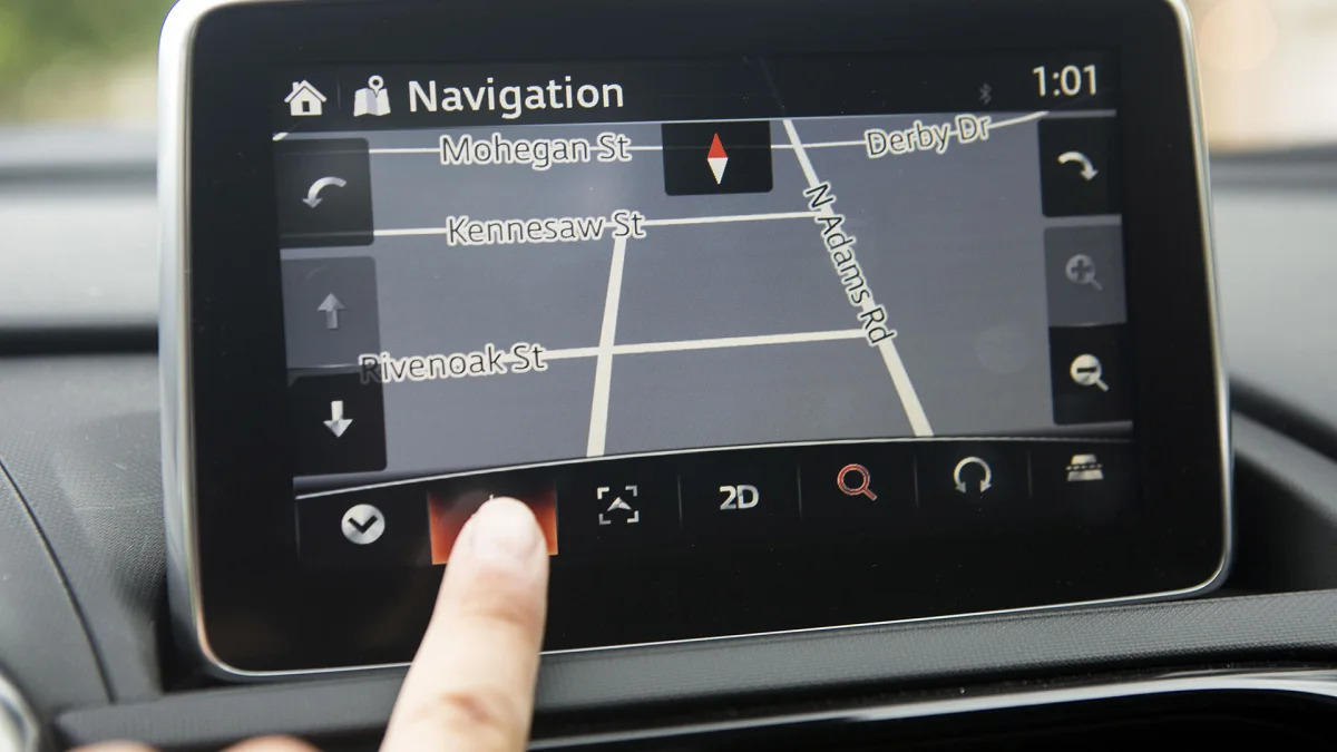 2016 Mazda MX-5 Miata navigation system