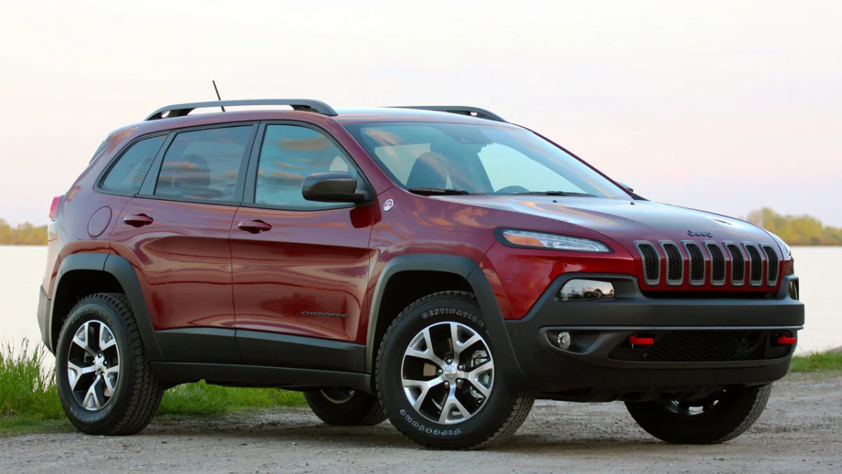 2014 jeep cherokee side red