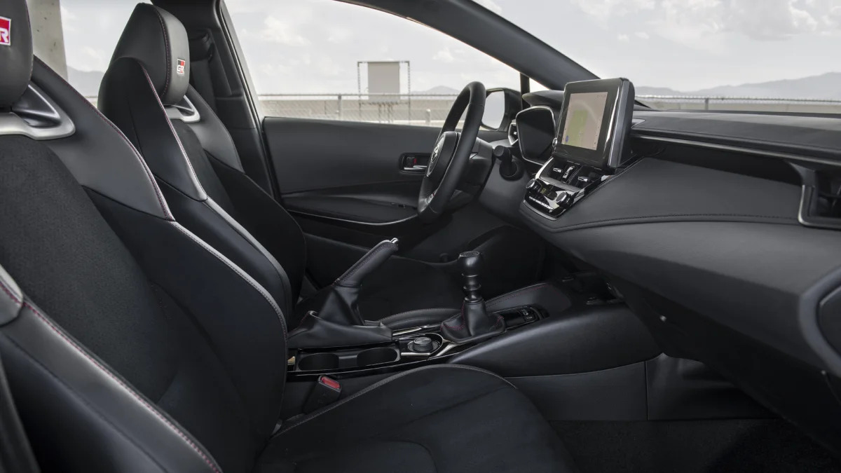 2023 Toyota GR Corolla Circuit front interior