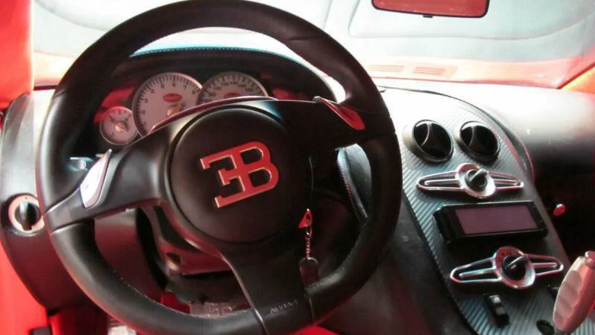 bugatti veyron replica steering wheel