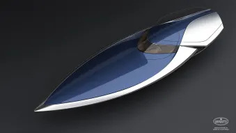 Bugatti Veyron Sang Bleu speedboat concept by Ben Walsh
