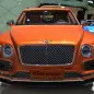The Bentley Bentayga, unveiled at the 2015 Frankfurt Motor Show, front view.