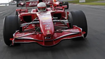 Ferrari past at future at the Nurburgring