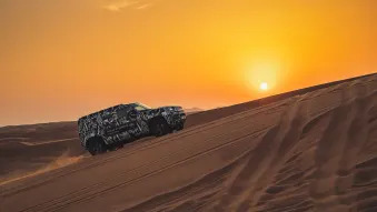 2020 Land Rover Defender testing in Dubai